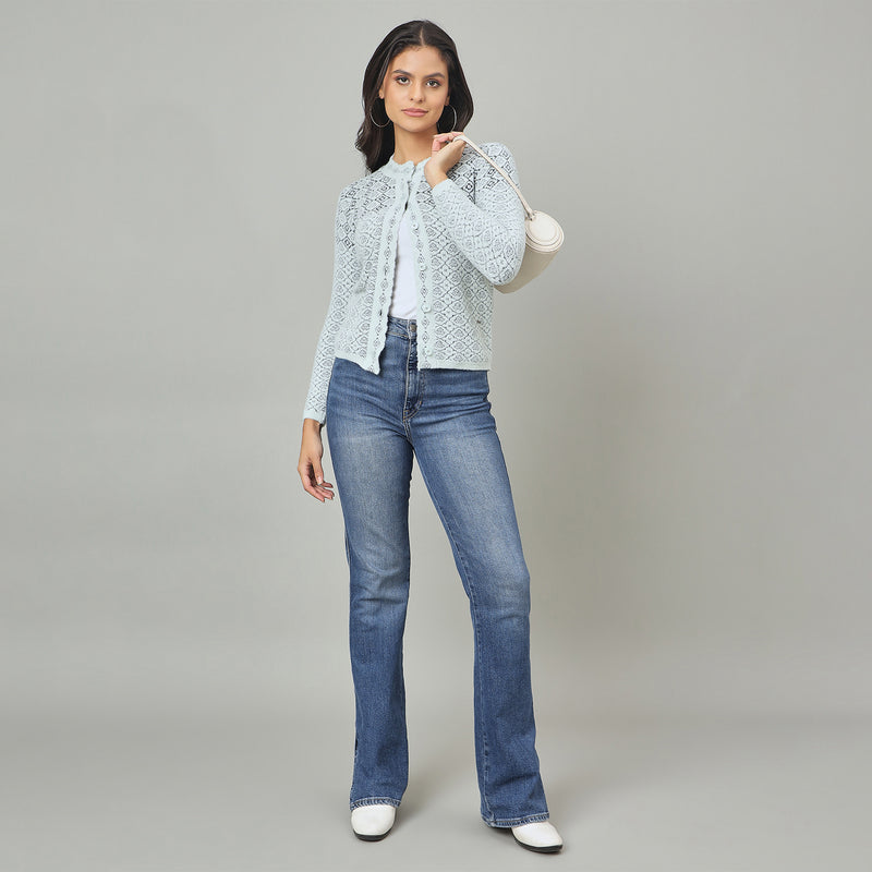 Duke Urban Women Front Open Short Sweater (SDS1298)