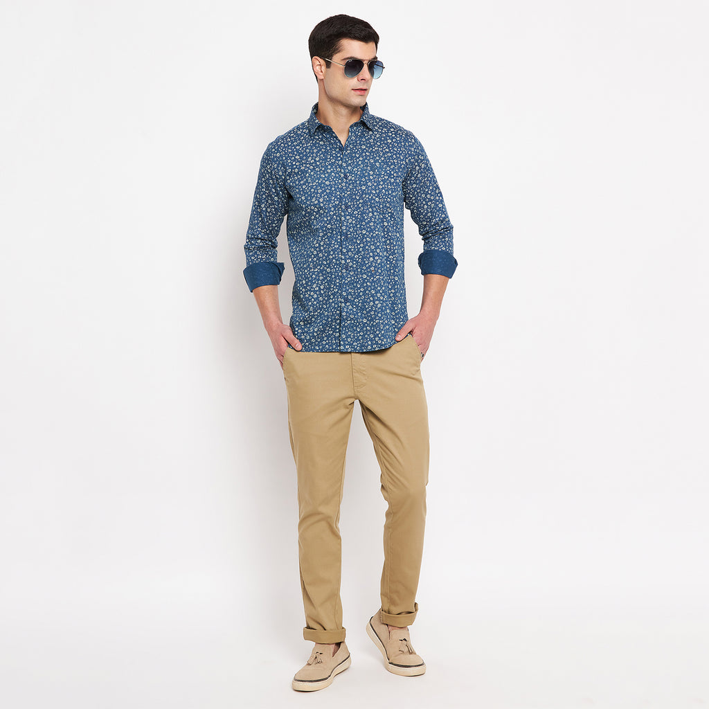 Duke Stardust Men Full Sleeve Cotton Shirt (SDO8PRSR)