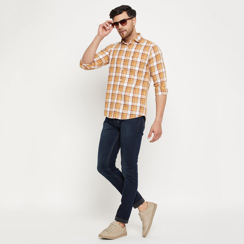 Duke Urban Men Full Sleeve Cotton Shirt (SDO9CKA)