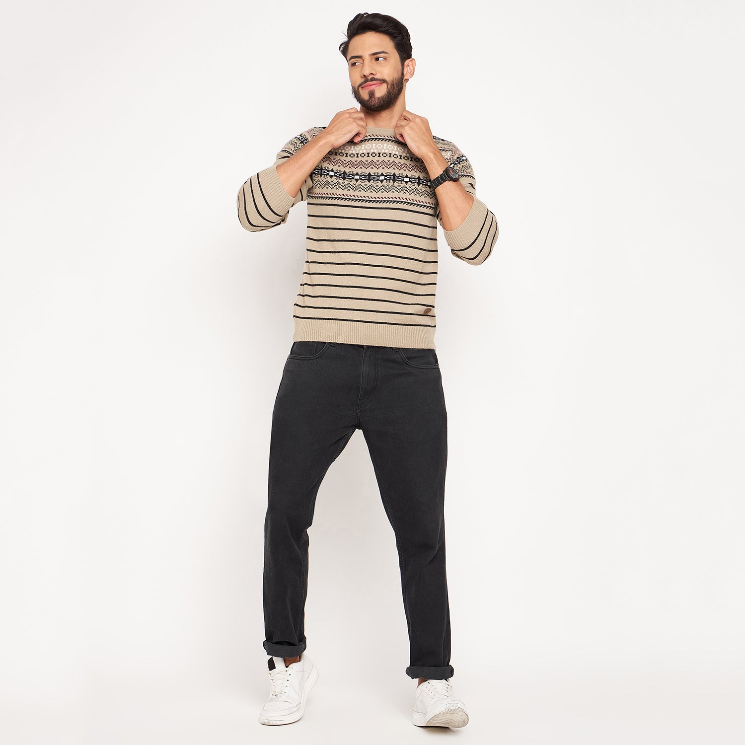 Duke Urban Men Full Sleeve Round Neck Pullover (SDS2011)