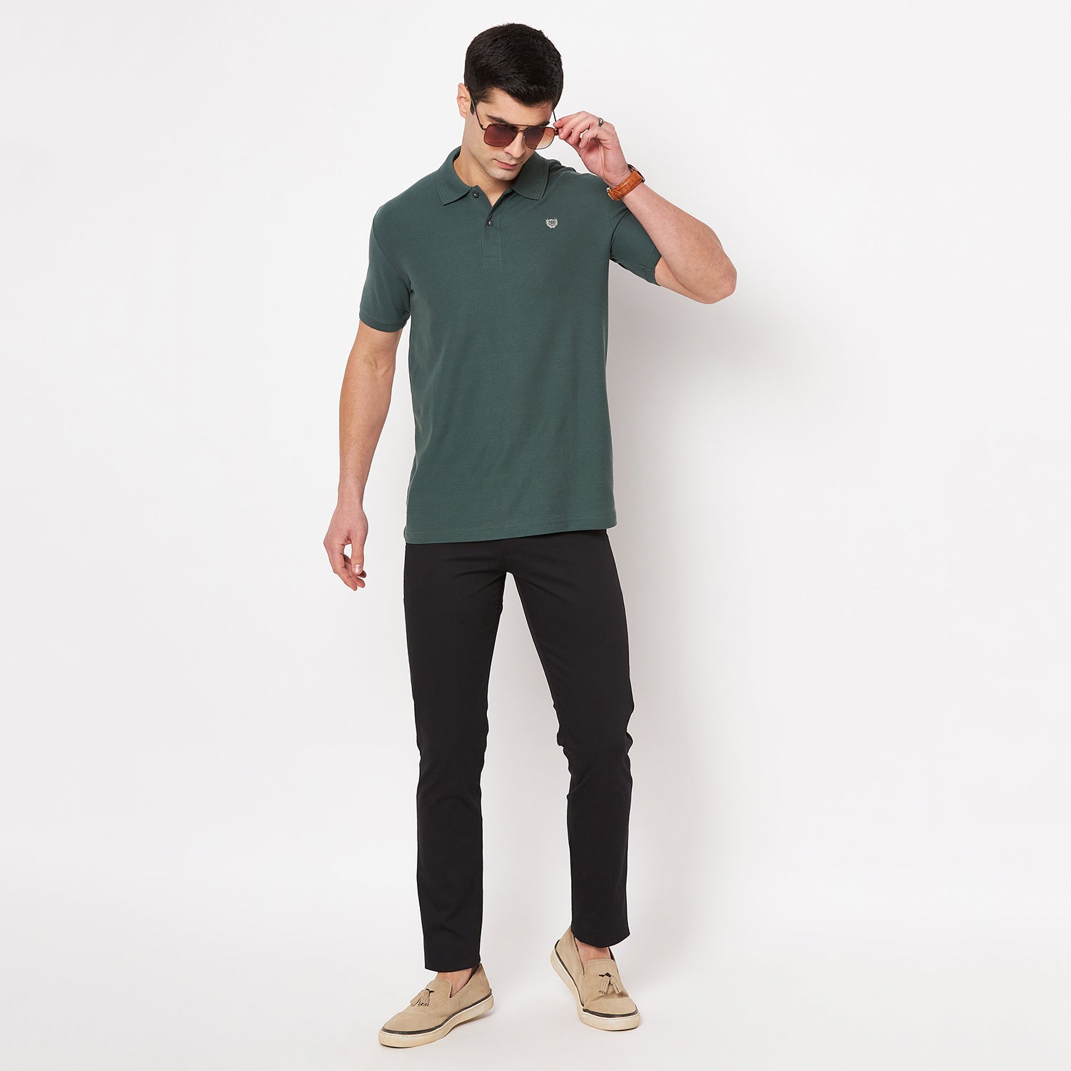 Duke Urban Men Expendable Waist Slim Fit Trousers (SDT4569)