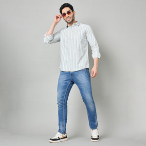 Duke Men Full Sleeve Cotton Shirt (SDO7STF)