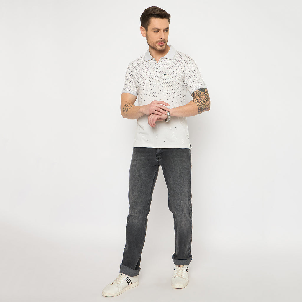 Duke Urban Men Half Sleeve Cotton Tshirt (LF7415)