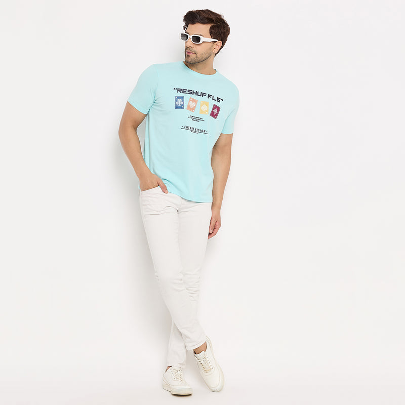 Duke Urban Men Half Sleeve Cotton T-shirt (LF7148)