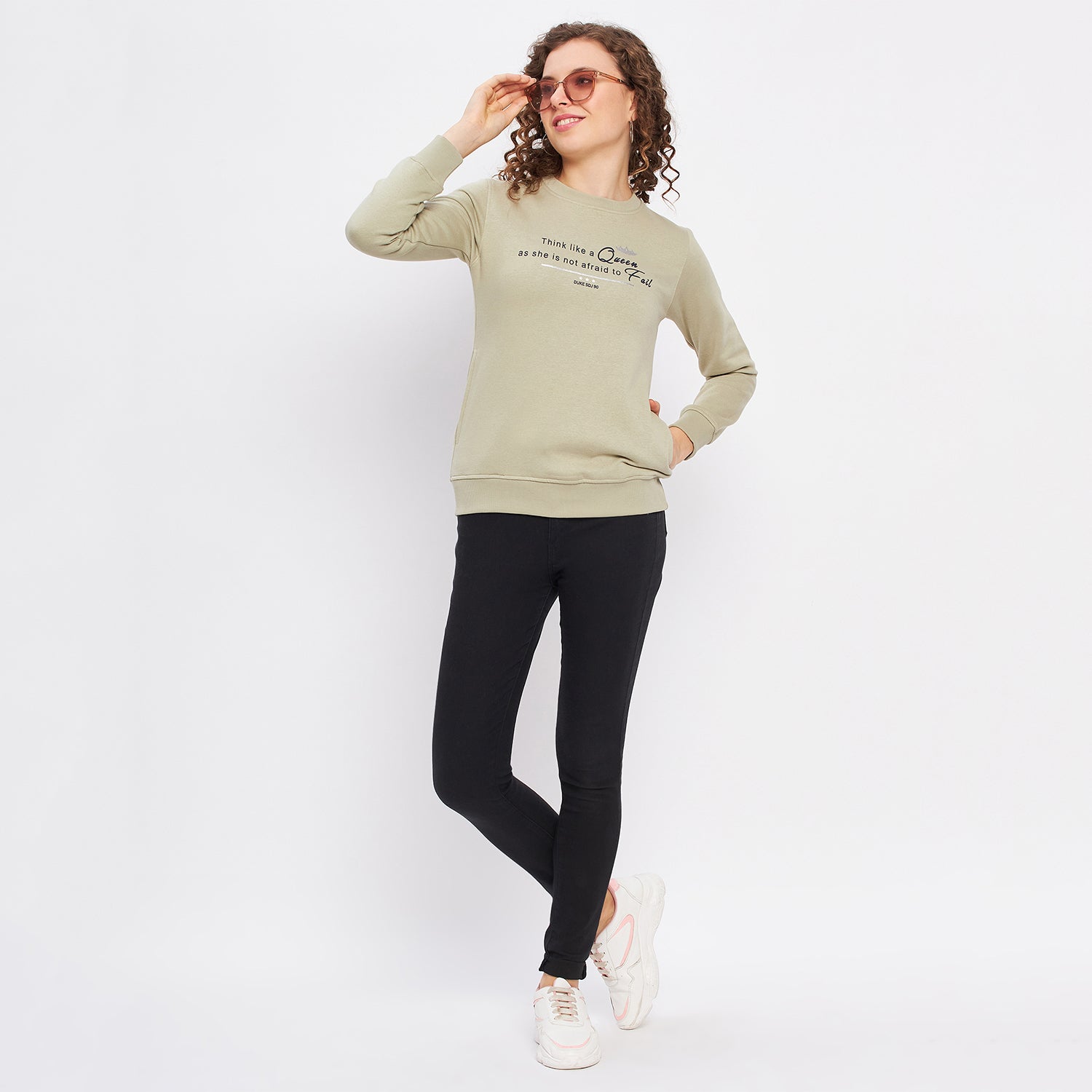 Duke Urban Women Printed Sweatshirt (LFX872)