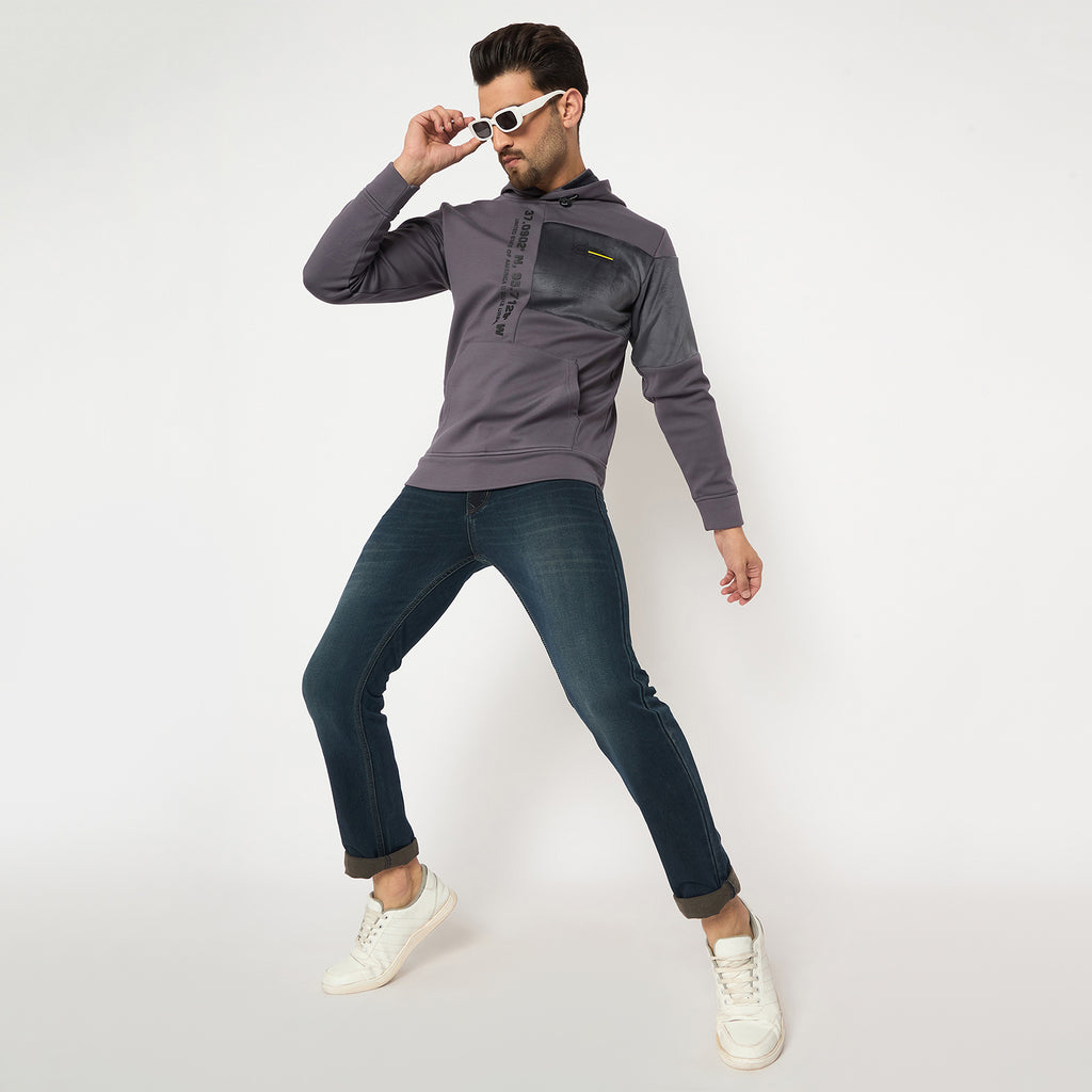 Duke Urban Men Full Sleeve Hooded Sweatshirt (LF6418)