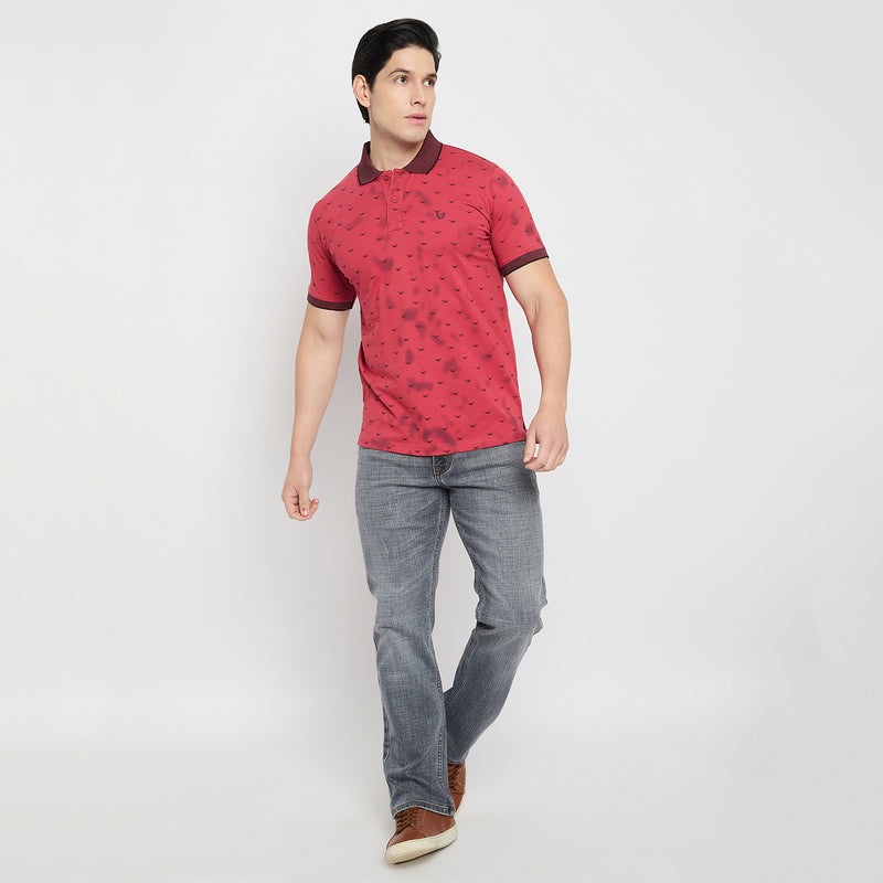 Duke Urban Men Half Sleeve Cotton Polo Tshirt (LF7310)