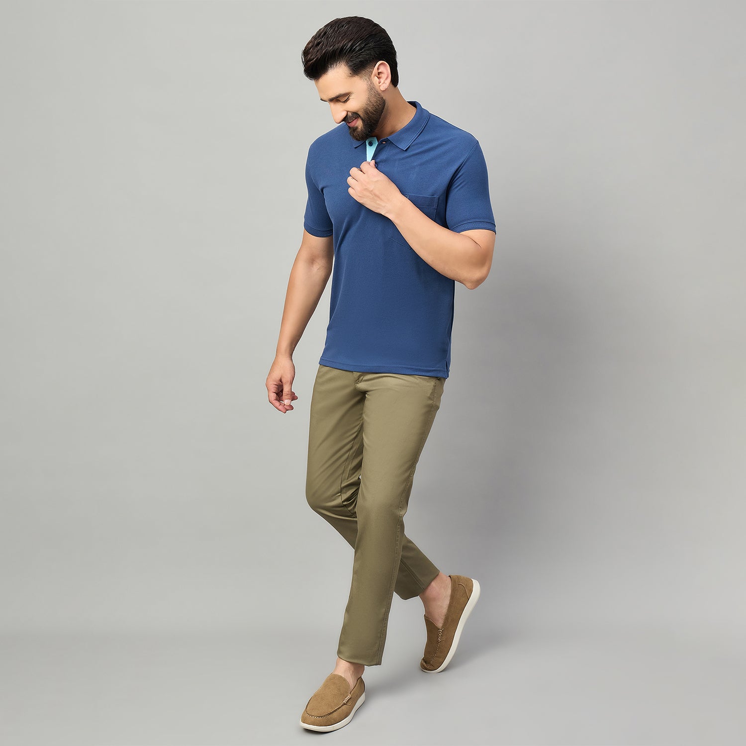 Duke Urban Men Flatfront Narrowfit Trouser (SDT4634)