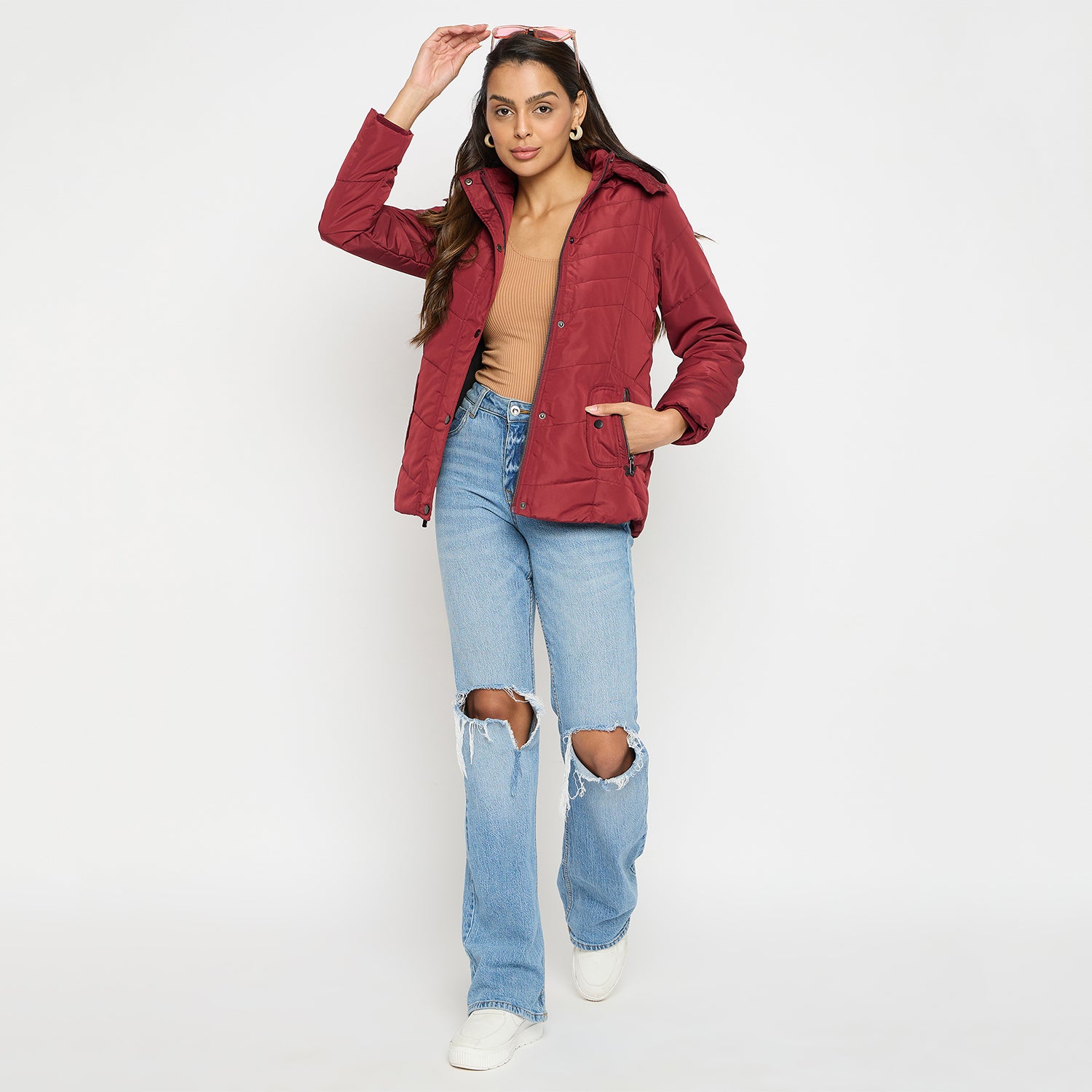 Duke Urban Women Full Sleeve Jacket (SDZ4013)