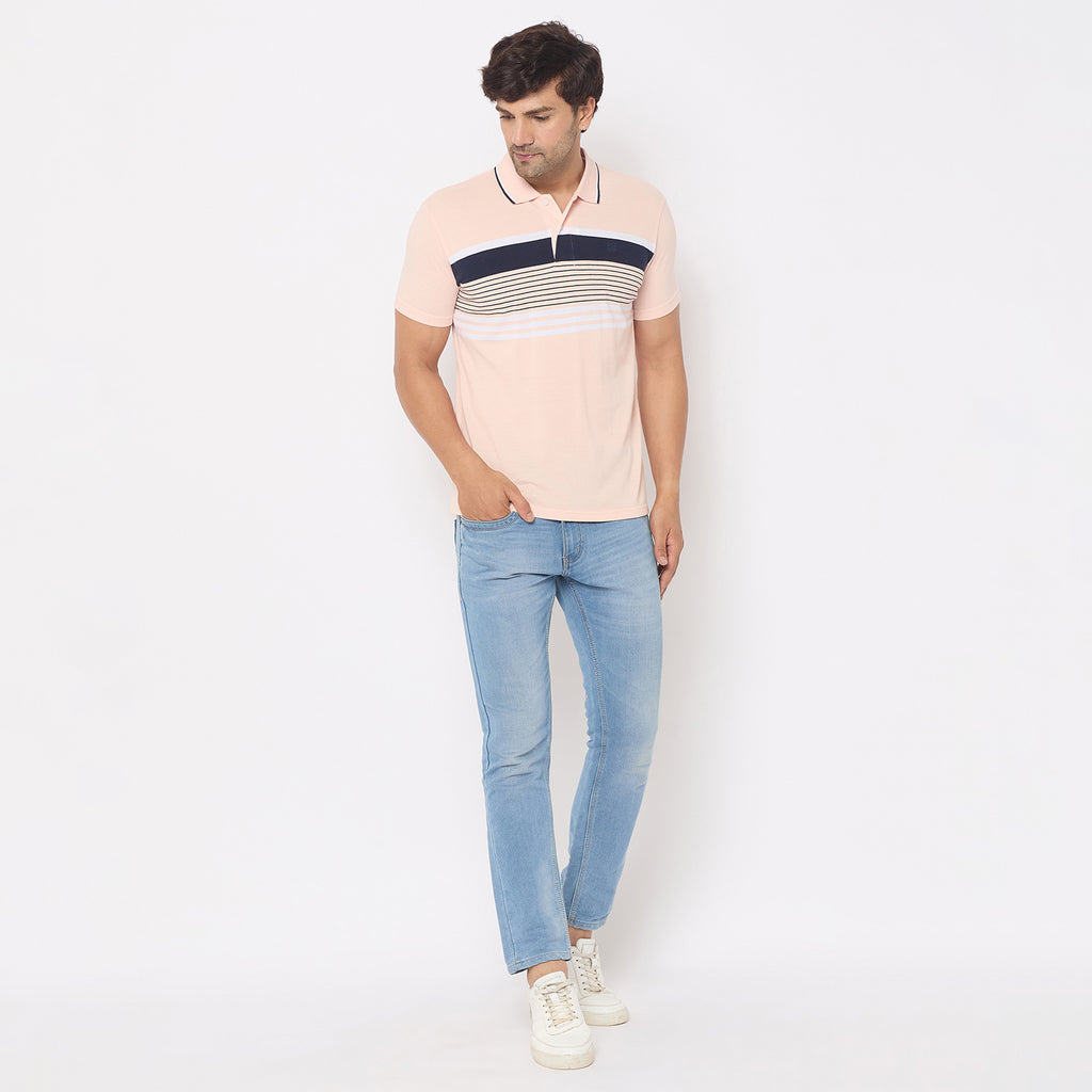 Duke Urban Men Half Sleeve Cotton Tshirt (MLF1154)