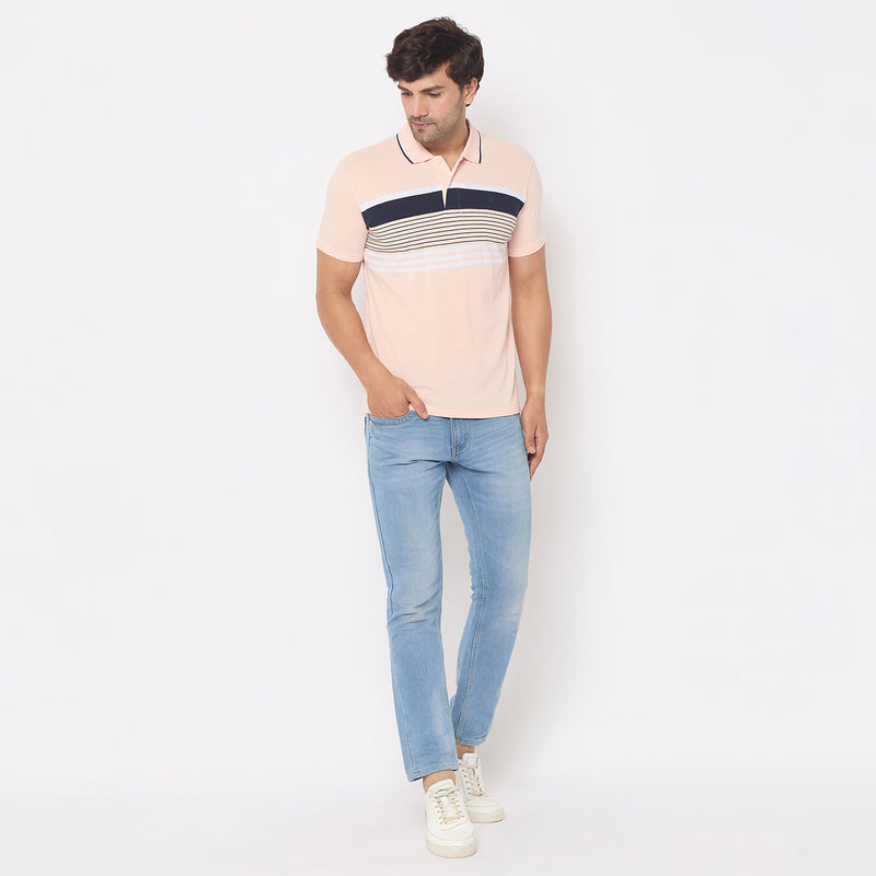 Duke Urban Men Half Sleeve Cotton Tshirt (MLF1154)