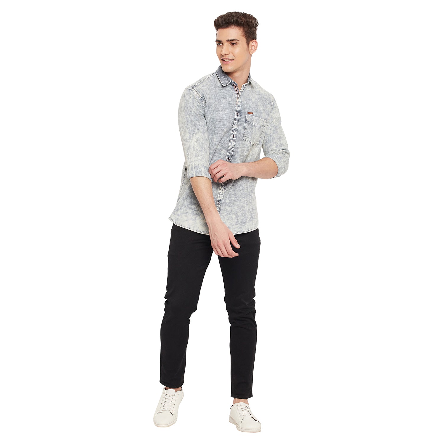 Duke Urban Men Full Sleeve Cotton Shirt (SDO8693)