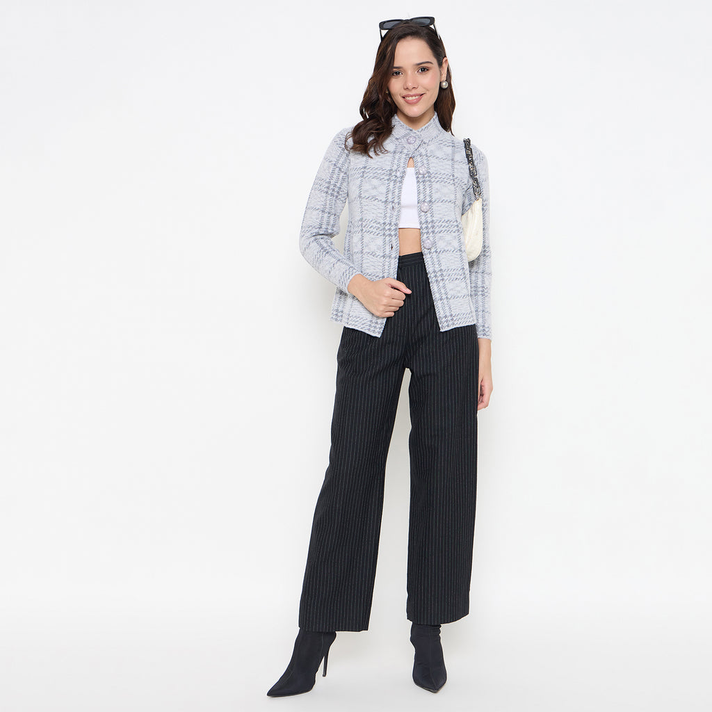 Duke Urban Women Full Sleeve Front Open Cardigan (SDS1343)