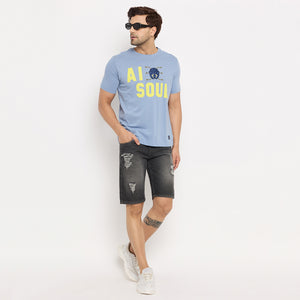 Duke Stardust Men Half Sleeve Cotton T-shirt (LF7282)