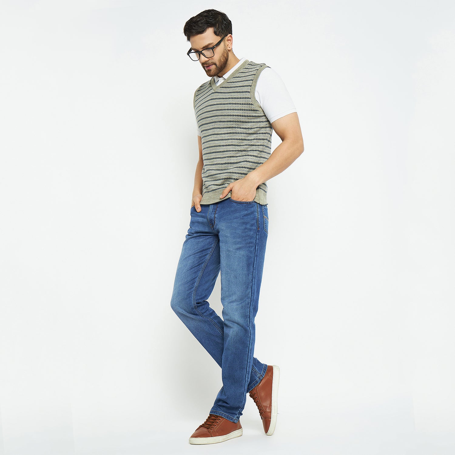 Duke Urban Men Slim Fit Stretchable jeans (SDD5641C)