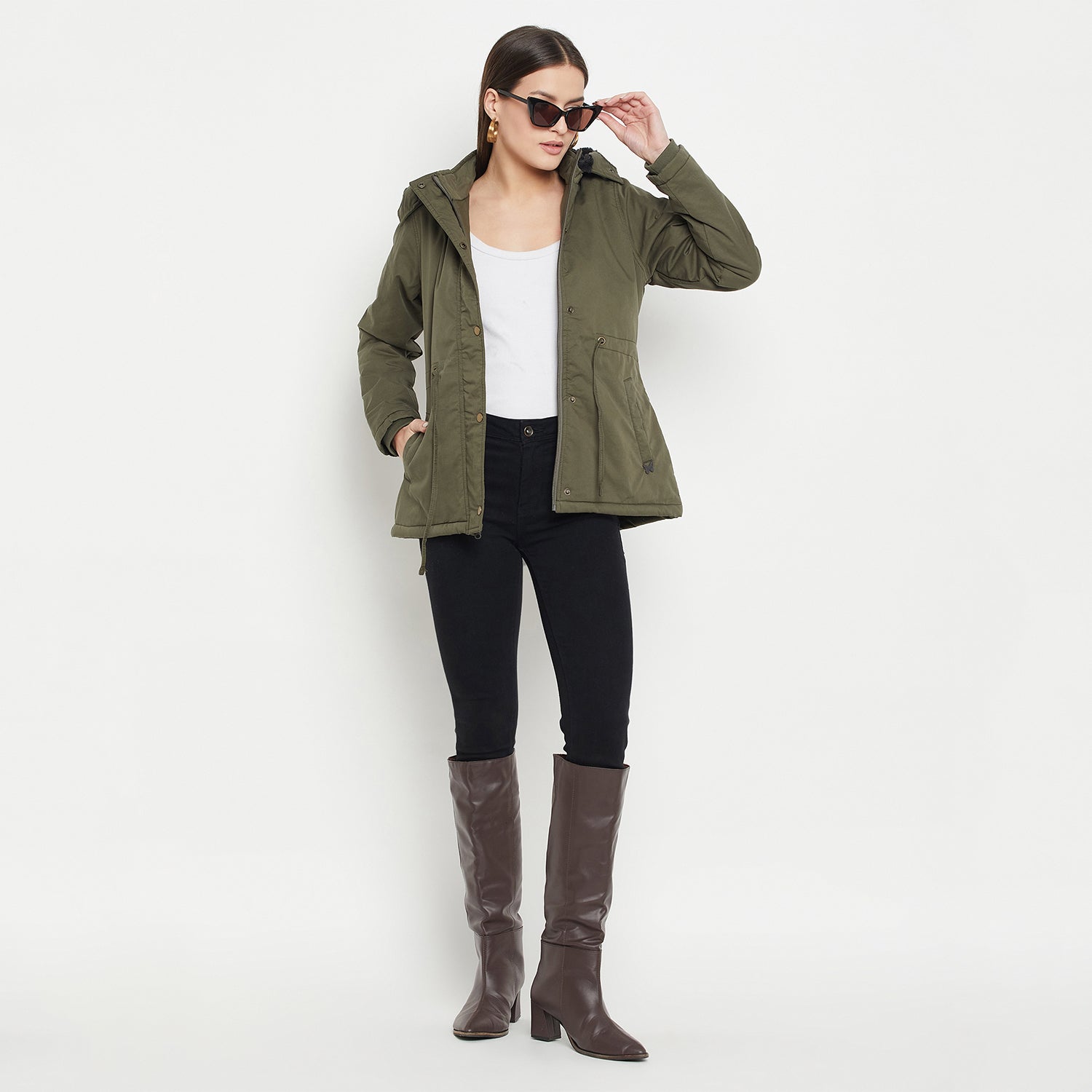 Duke Urban Women Full Sleeve Jacket (SDZ4095)