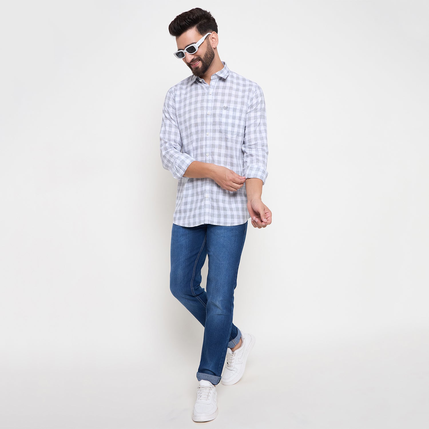 Duke Urban Men Full Sleeve Cotton Shirt (SDO6CKV)