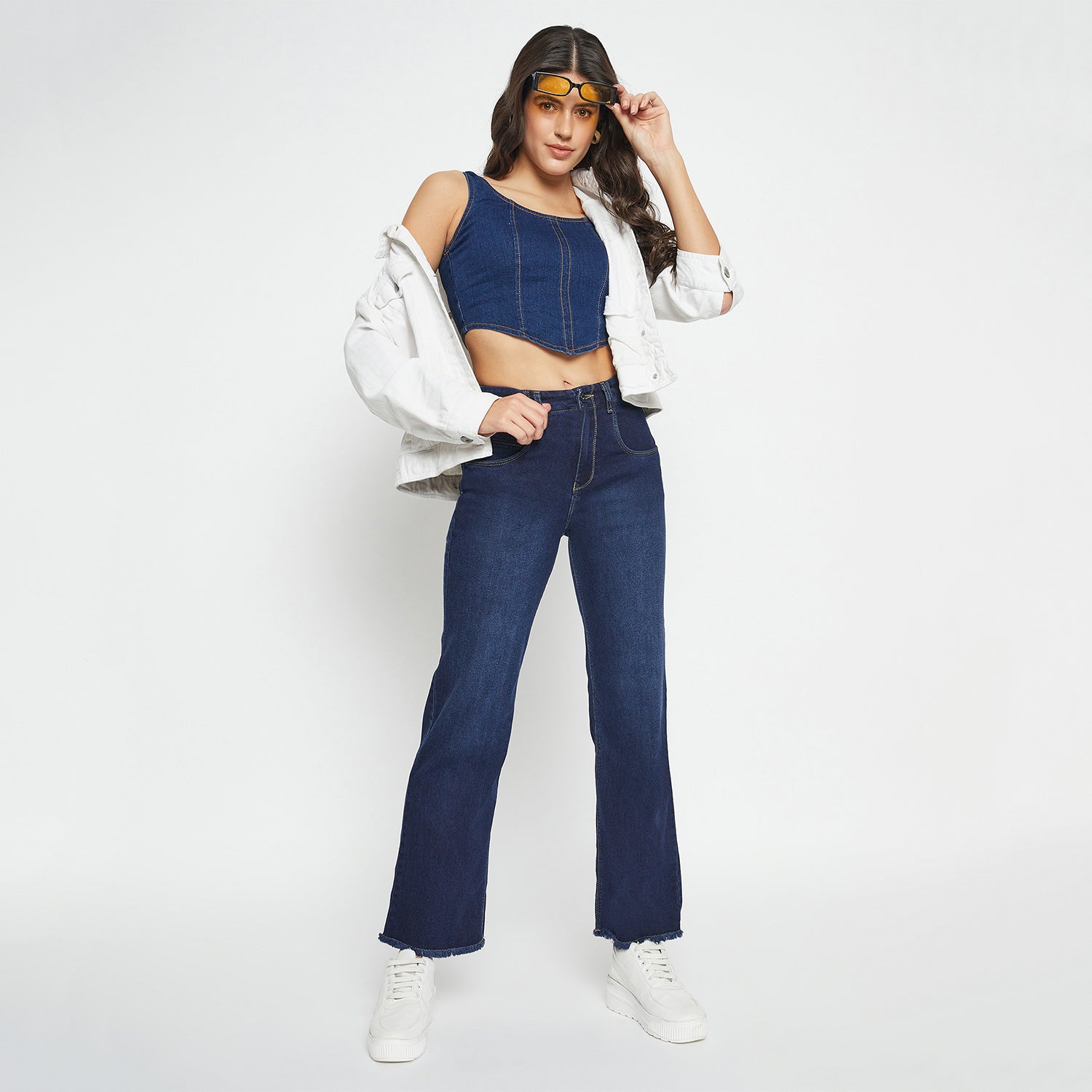 Duke Urban Women Straight Fit Stretchable Jeans (SDD6743)