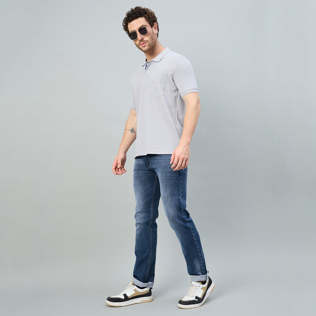 Duke Urban Men Smart Fit Solid Polo Tshirt (ONSD39) (More Colors)