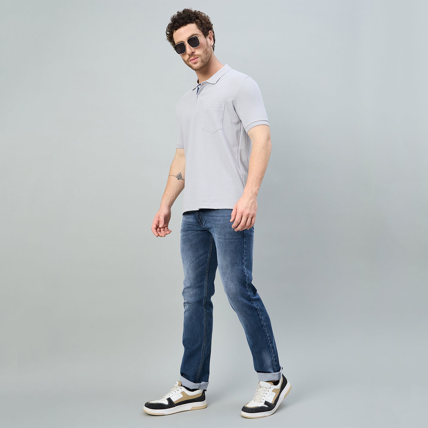 Duke Urban Men Smart Fit Solid Polo Tshirt (ONSD39) (More Colors)