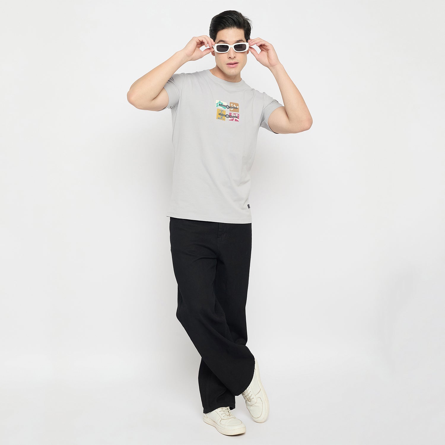 Duke Urban Men Half Sleeve Cotton Round Neck Tshirt (LF7545)