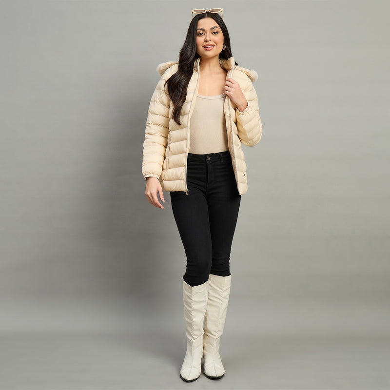 Duke Urban Women Short Style Full Sleeve Hooded Jacket (SDZ4181)