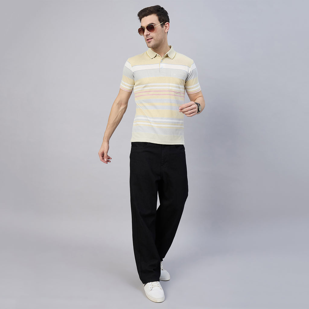Duke Urban Men Half Sleeve Cotton Polo Tshirt (ON2037)