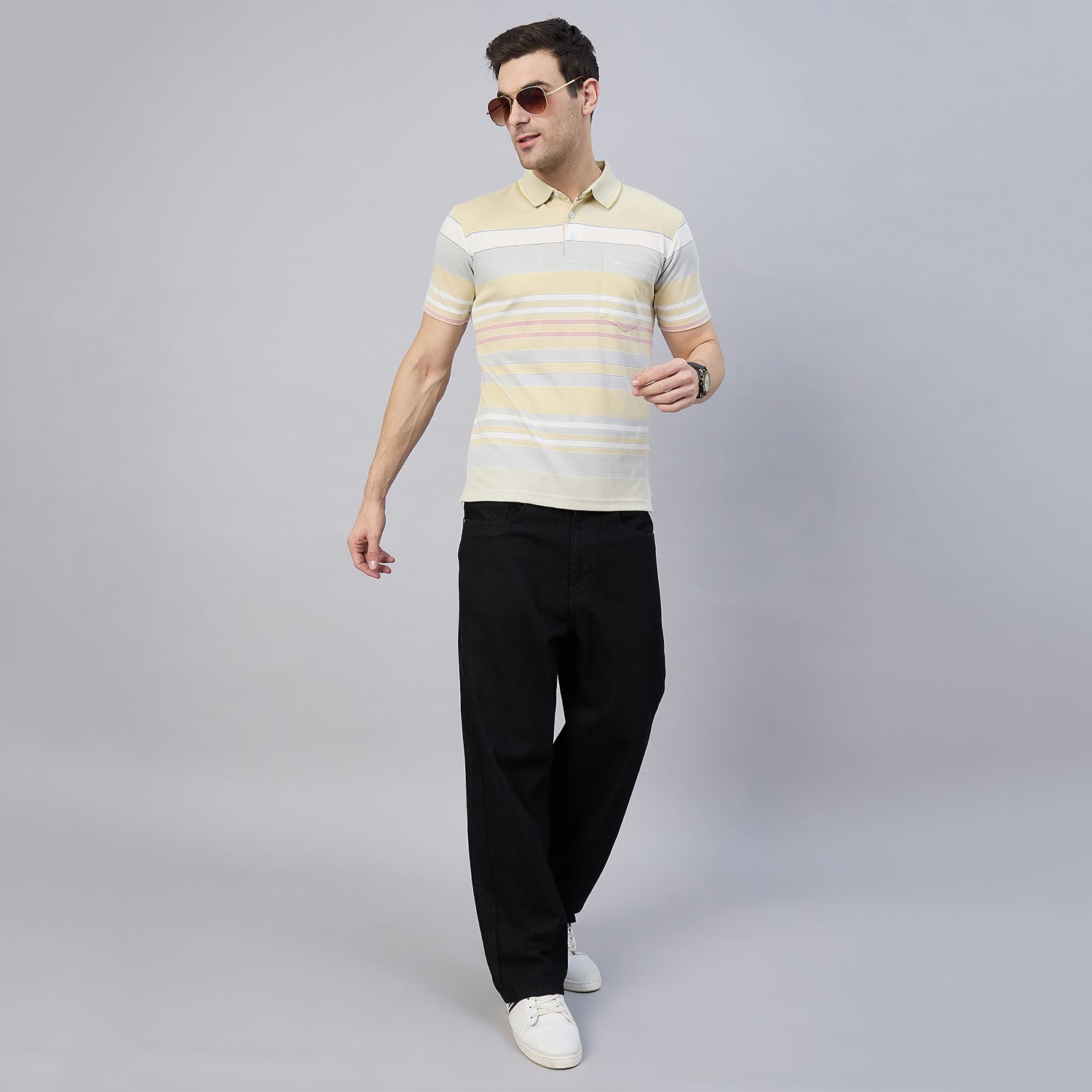 Duke Urban Men Half Sleeve Cotton Polo Tshirt (ON2037)