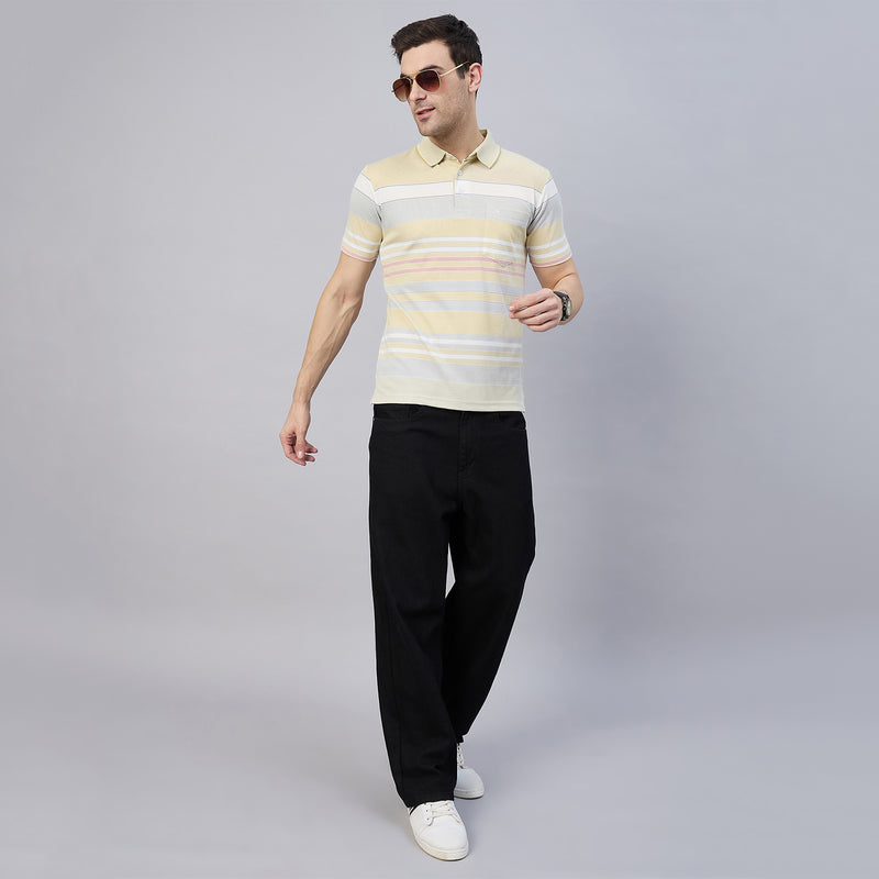 Duke Urban Men Half Sleeve Cotton Polo Tshirt (ON2037)