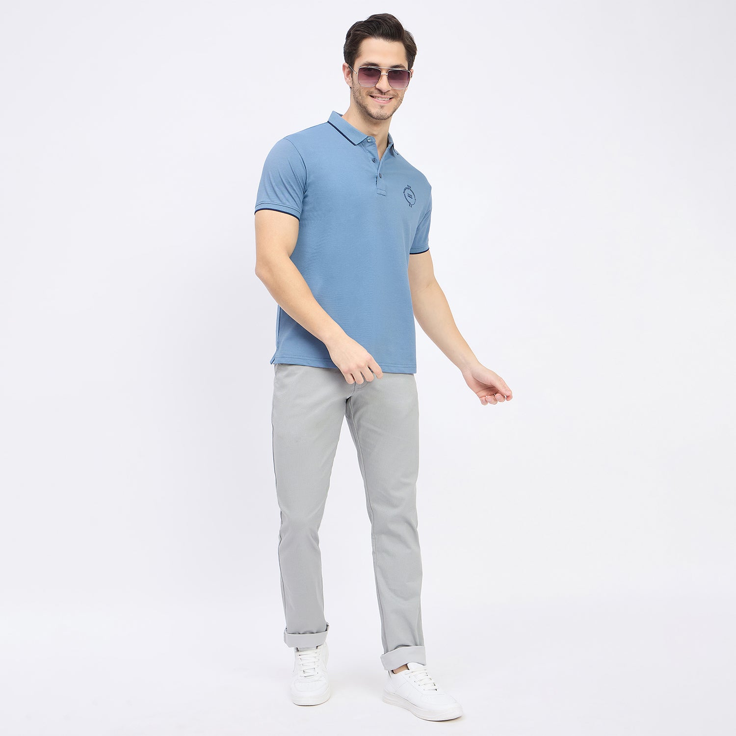 Duke Urban Men Half Sleeve Cotton T-shirt (LF7319)
