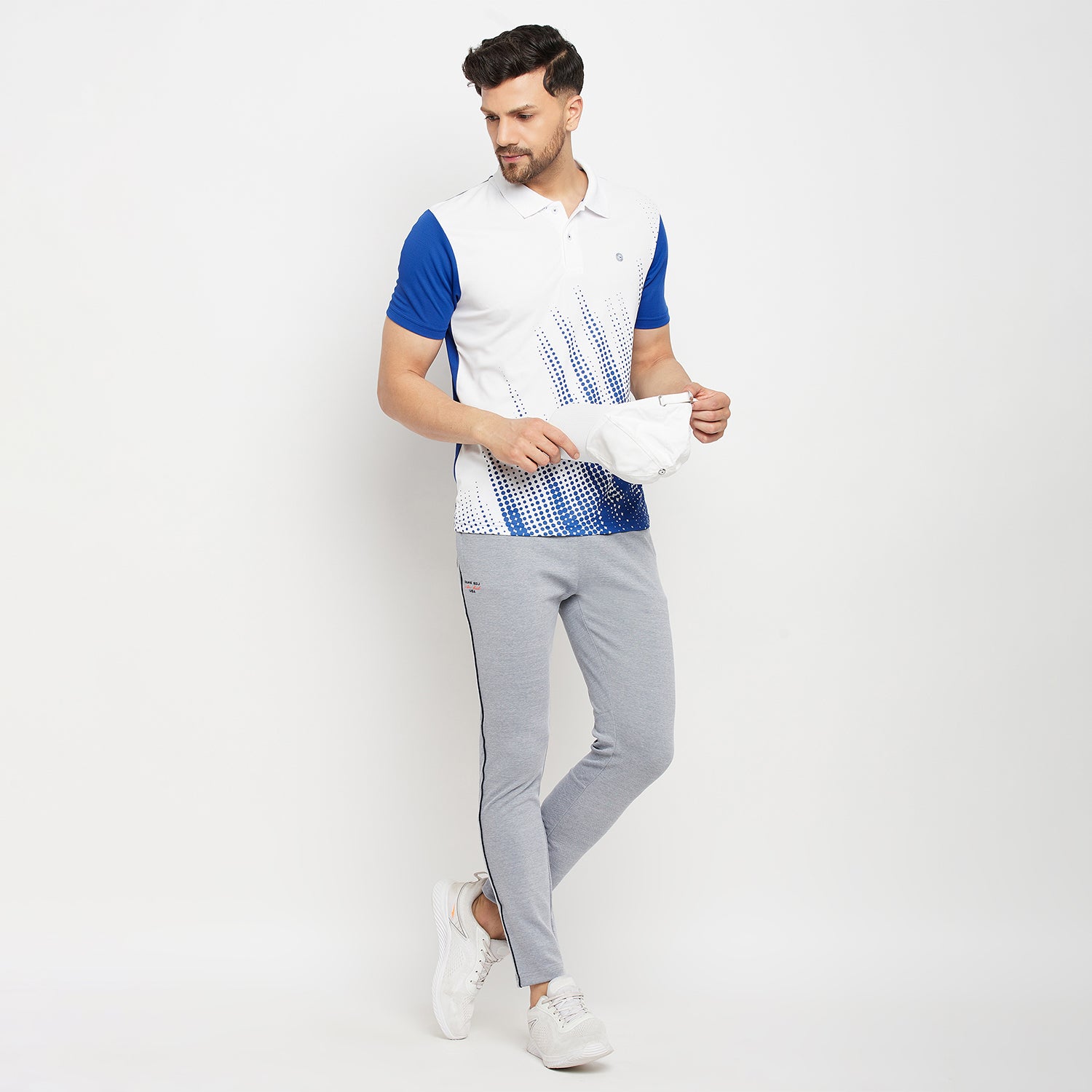 Duke Stardust Men Half Sleeve Polo Neck Cotton T-shirt (GD1224)