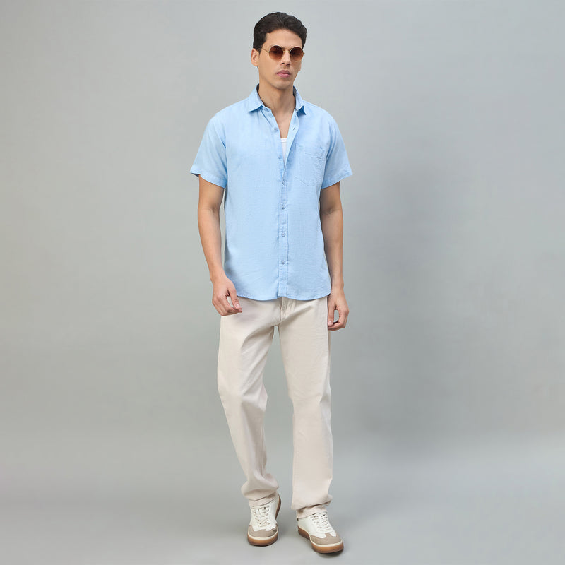 Duke Urban Men Short Style Casual Half Sleeve Shirt (SDO4PLCC)