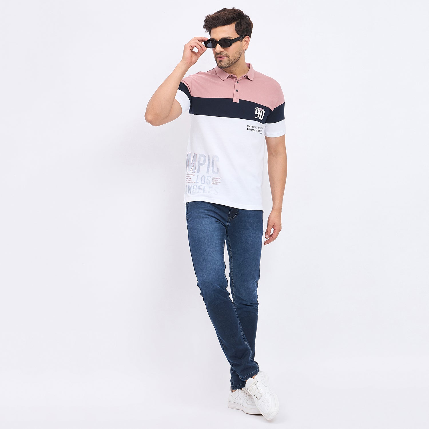 Duke Stardust Men Half Sleeve Cotton T-shirt (LF7173)