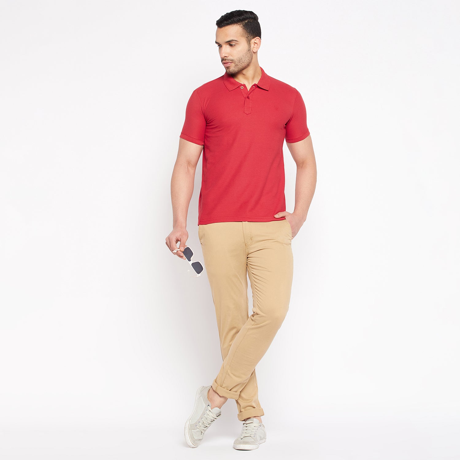 Duke Stardust Men Half Sleeve Polo Neck Cotton T-shirt (800F) More Colors