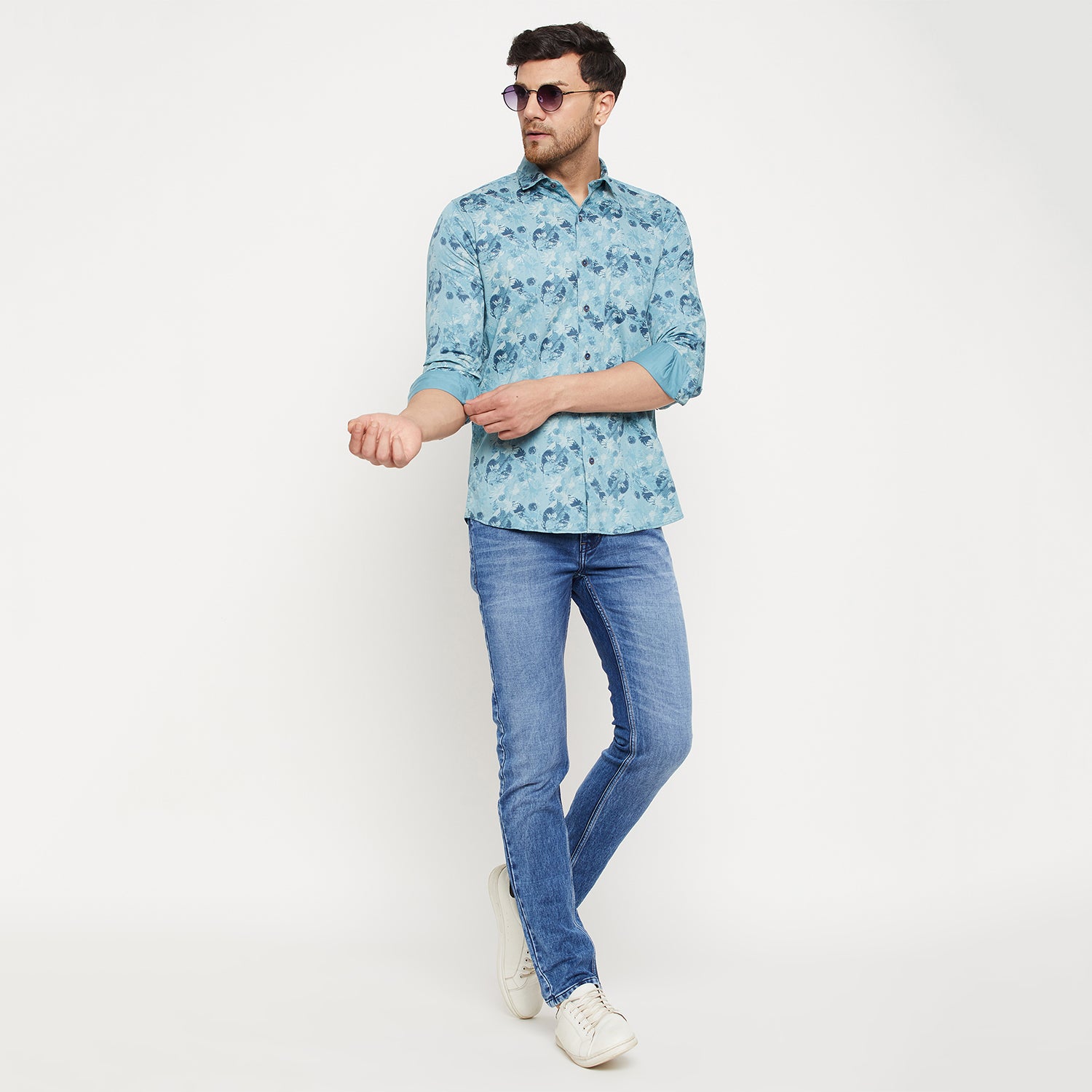 Duke Urban Men Full Sleeve Cotton Shirt (SDO8PRG)