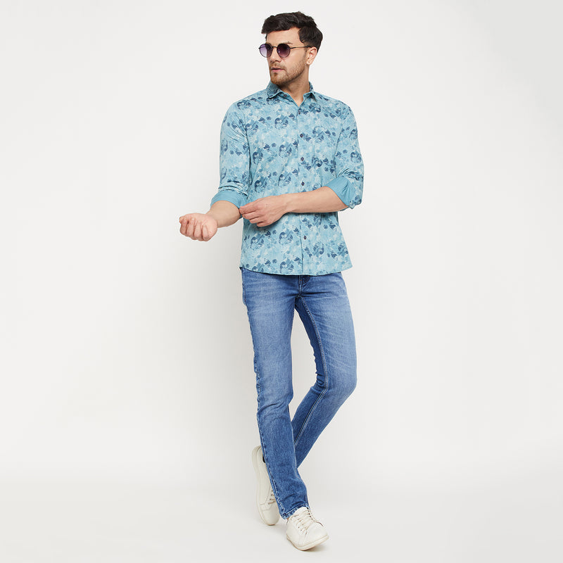 Duke Urban Men Full Sleeve Cotton Shirt (SDO8PRG)