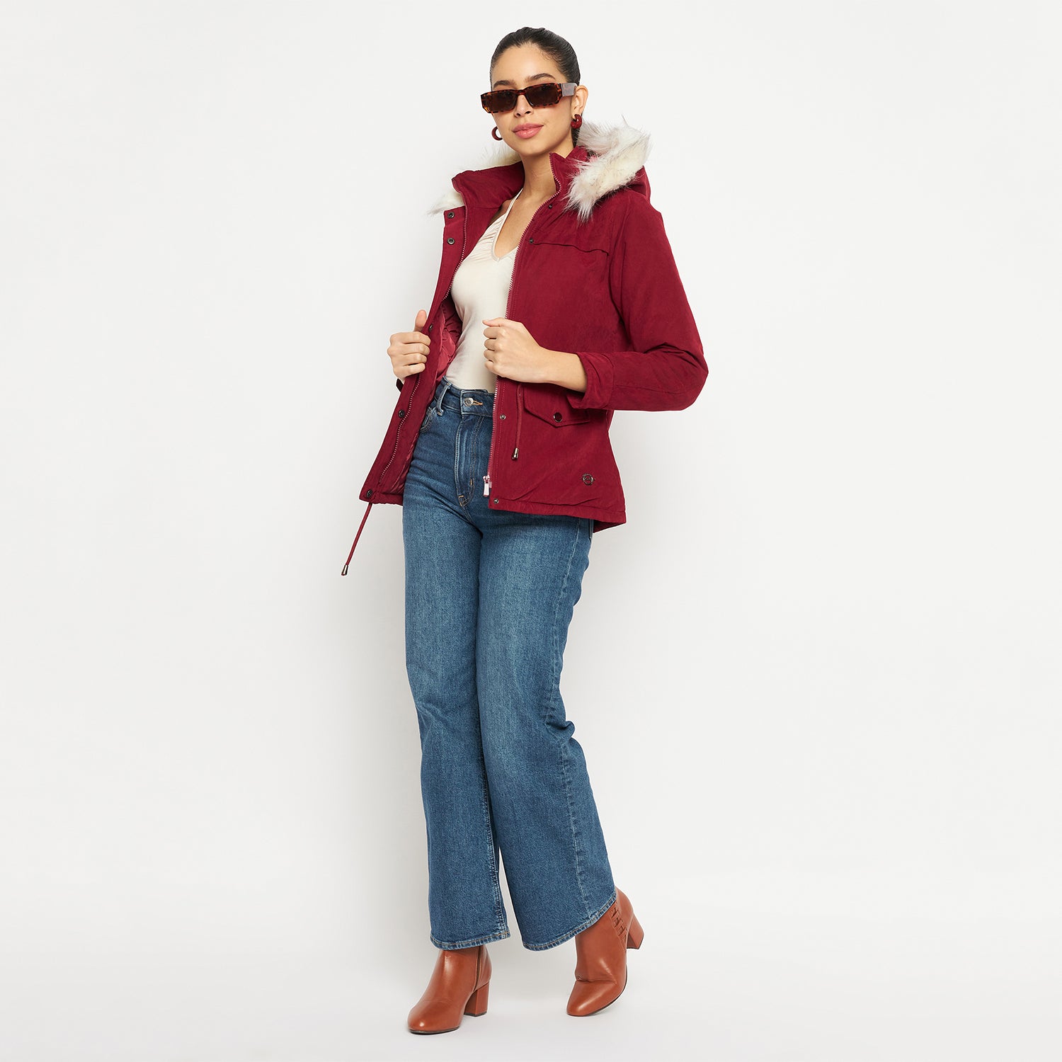 Duke Urban Women Full Sleeve Jacket (SDZ4025)