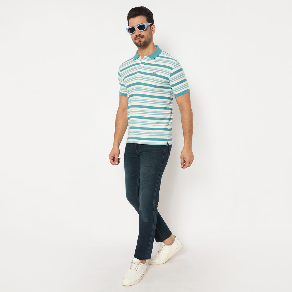 Duke Urban Men Half Sleeve Cotton Tshirt (LF7386)
