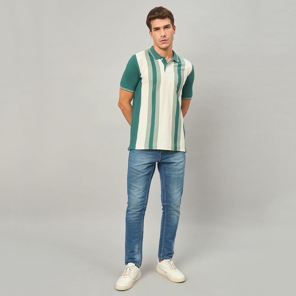 Duke Urban Men Half Sleeve Cotton Tshirt (LF7629)