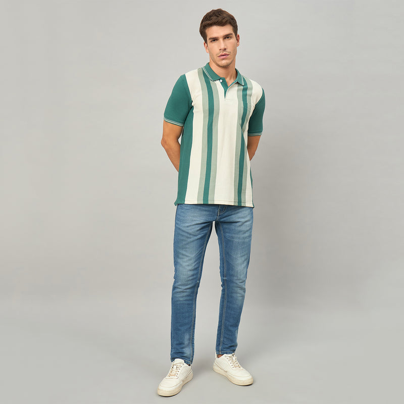 Duke Urban Men Half Sleeve Cotton Tshirt (LF7629)