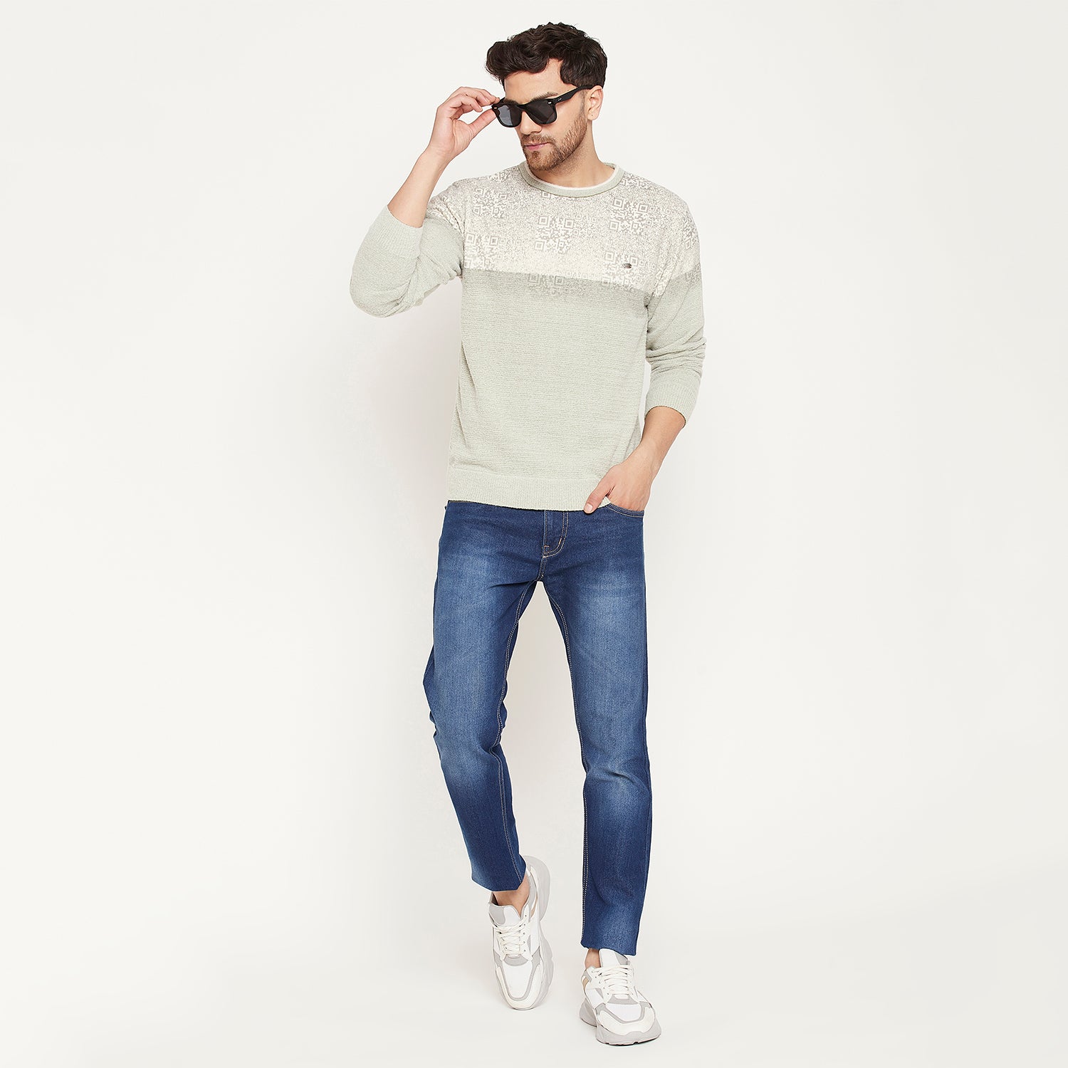 Duke Urban Men Full Sleeve Round Neck Pullover (SDS2071R)