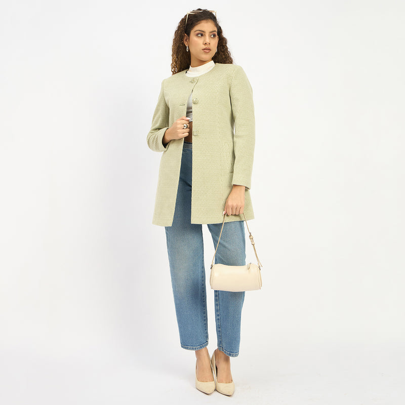 Duke Urban Women Full Sleeve Long Coat (SDZ4171C)