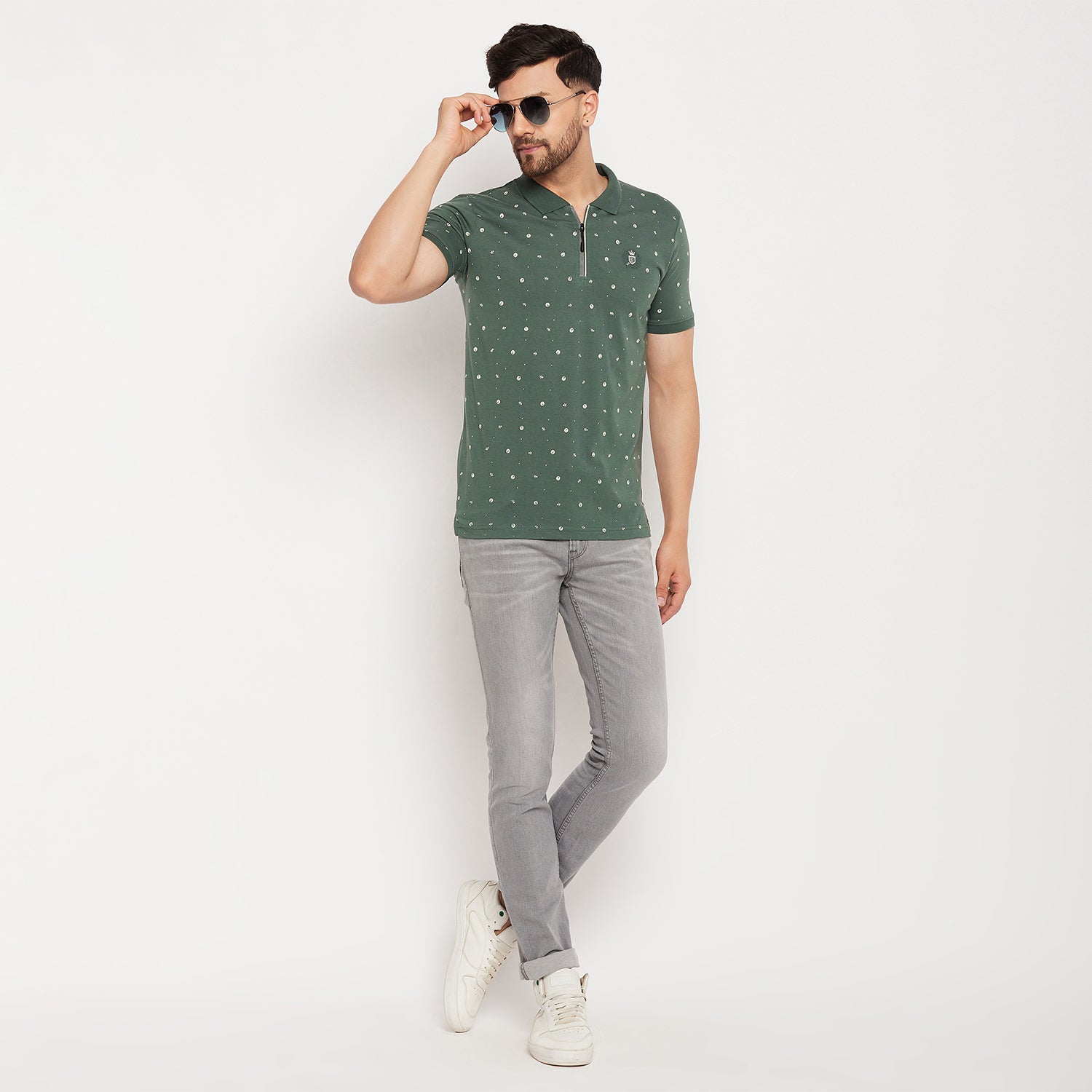 Duke Urban Men Half Sleeve Cotton T-shirt (LF5779)