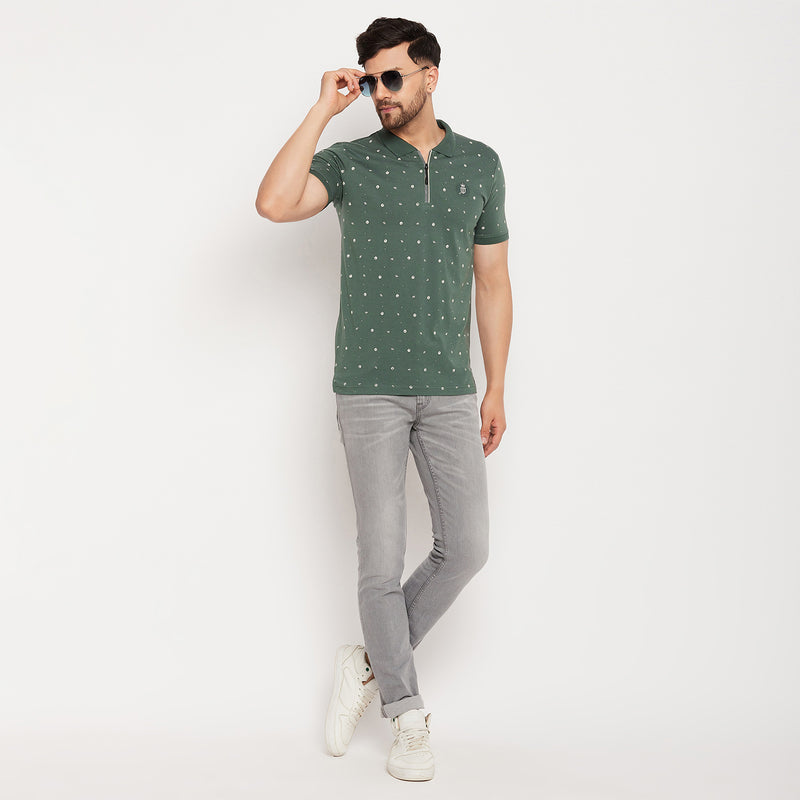 Duke Urban Men Half Sleeve Cotton T-shirt (LF5779)