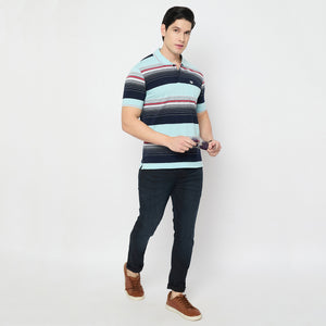 Duke Urban Men Half Sleeve Cotton Polo Tshirt (LF7384)