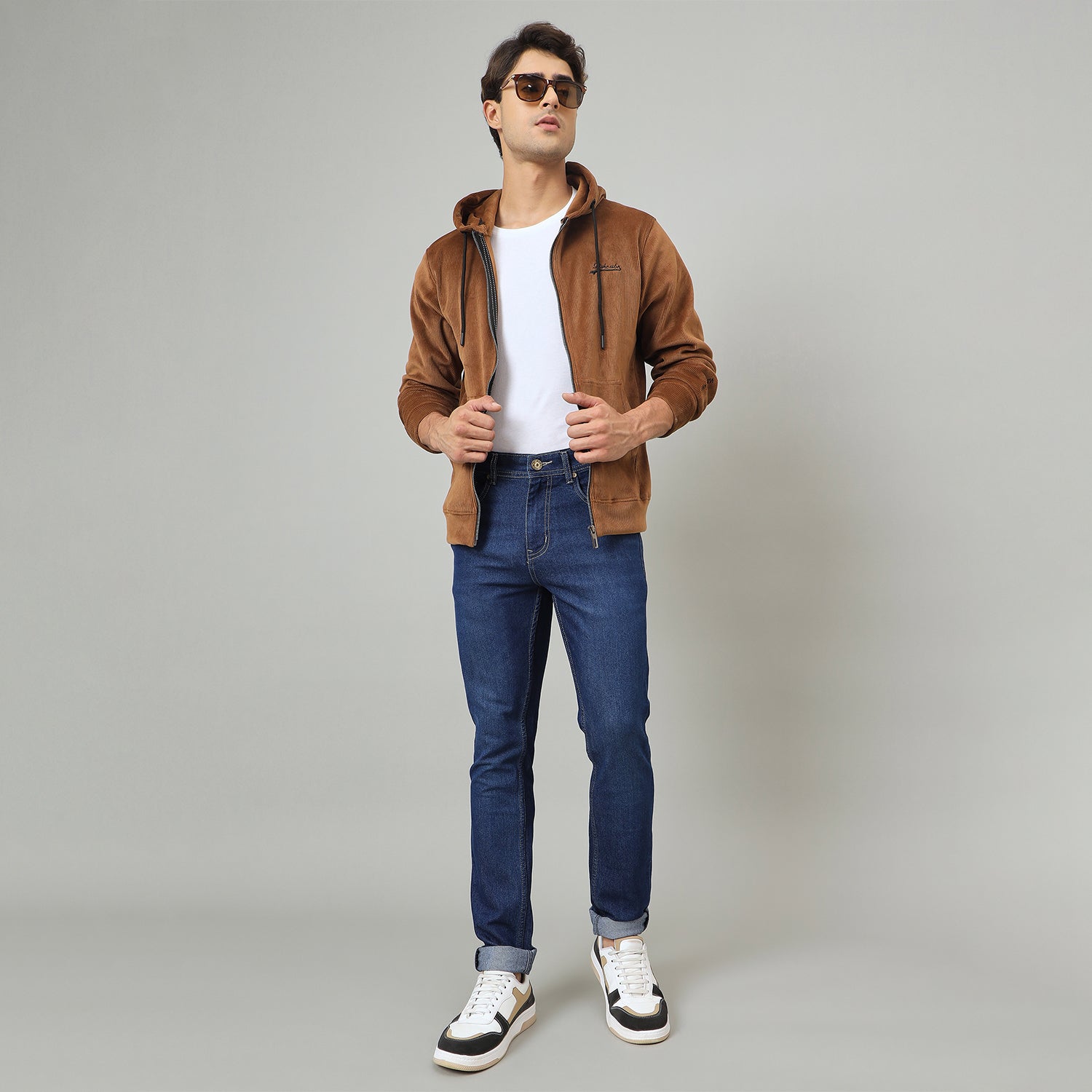 Duke Urban Men Full Sleeve Hooded Sweatshirt (LF6360)