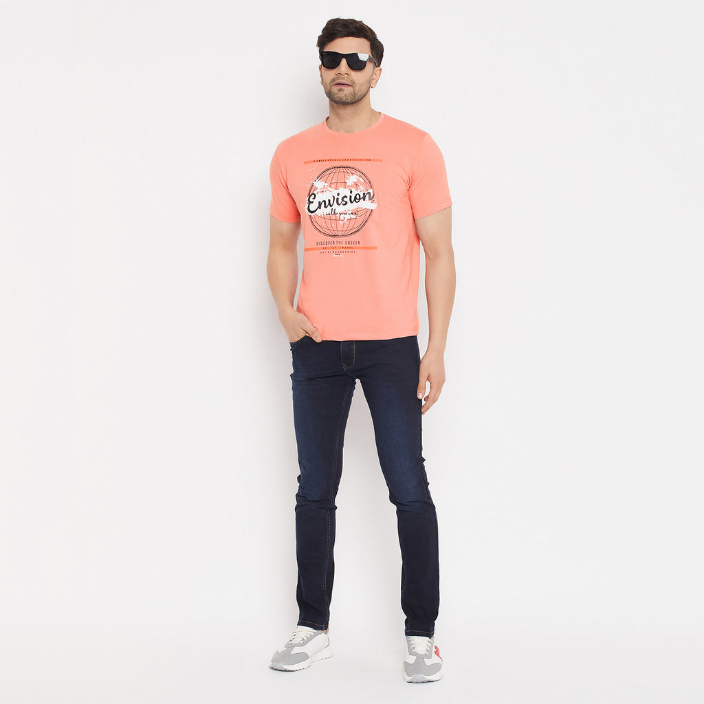 Duke Stardust Men Half Sleeve Cotton T-shirt (MLF7050)