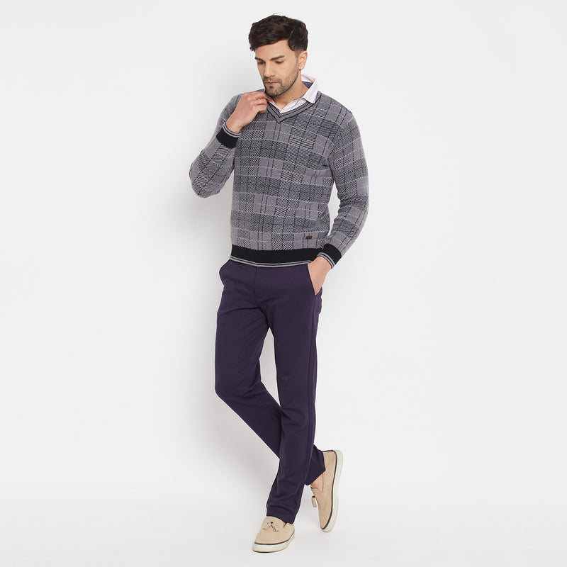 Duke Urban Men Full Sleeve V-Neck Sweater (SDS2126)