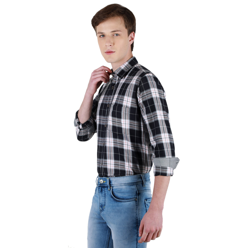 Duke Stardust Men Full Sleeve Cotton Shirt (SDO6CKQ)