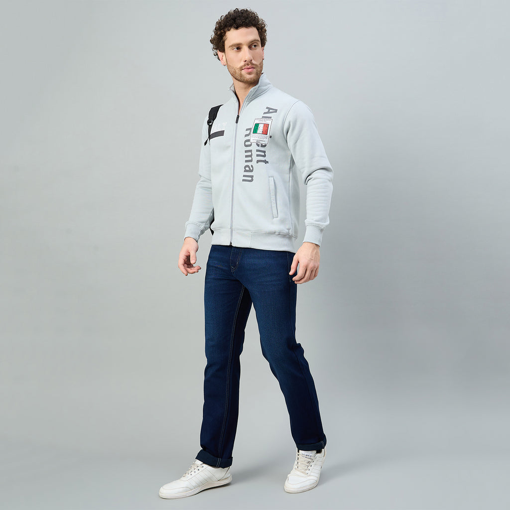 Duke Urban Men Full Sleeve Zipper Sweatshirt (LF6377)
